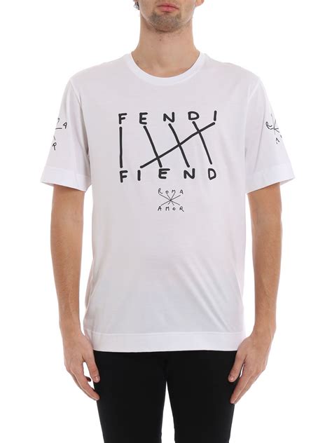 t shirt fendi donne|fendi fiend t shirt.